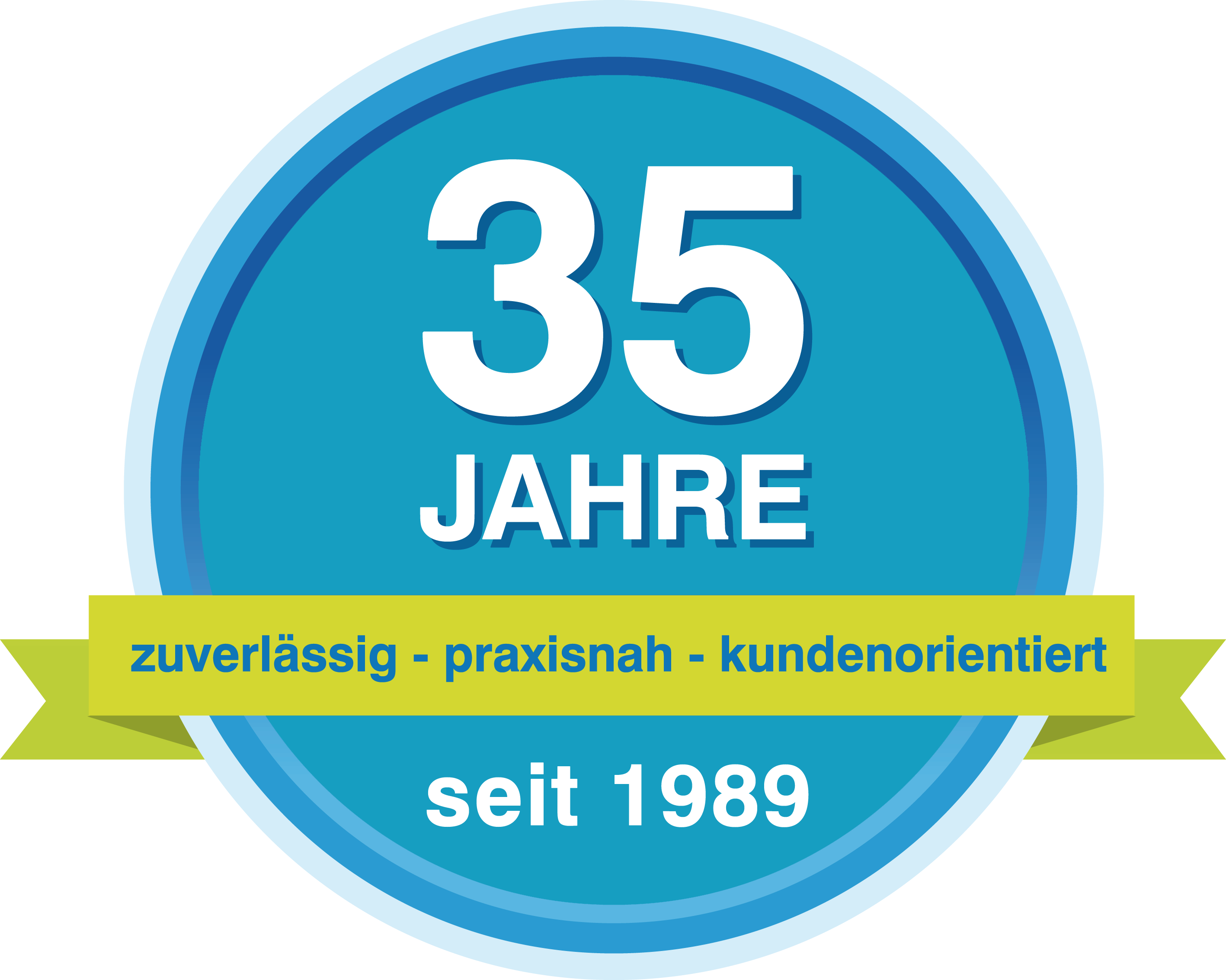 35 years anniversary logo